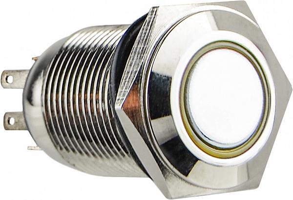 Кнопка АСКО-Укрем TYJ 16-262 2NO+2NC LED 16 мм 220 V Желтый (A0140010095)