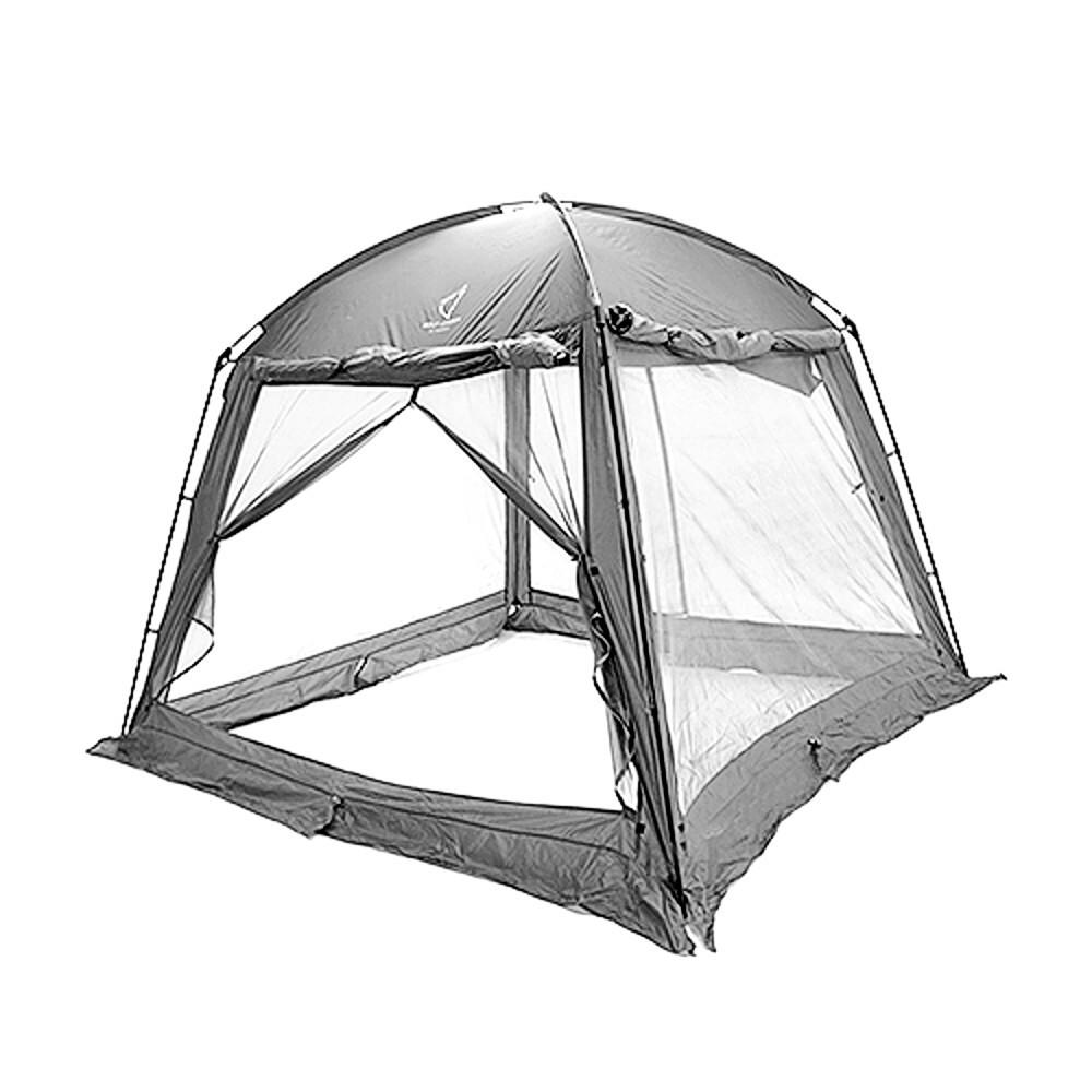 Намет 4-місний туристичний для кемпінгу Синій (H012-3) - фото 3