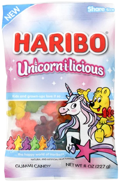 Конфеты желейные Haribo Unicorn-i-licious Gummi Candy 227 г (2321798343)