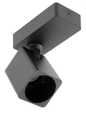 Светильник/корпус Santo GTV 1xGU10 потолочный/регулируемый/круглый/одинарный Black (12294866)