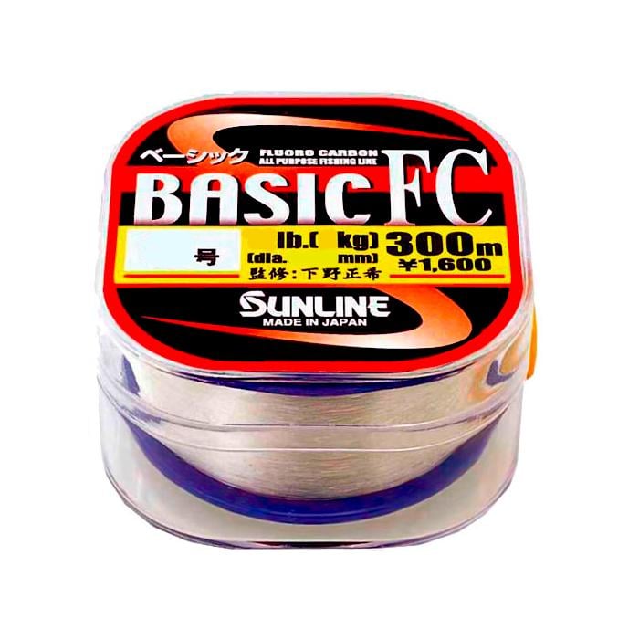 Флюорокарбон Sunline Basic FC 300 м 0,235 мм 3,64 кг 8lb