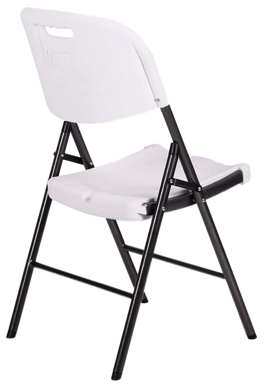 Стул складной Knox пластик Белый - фото 7