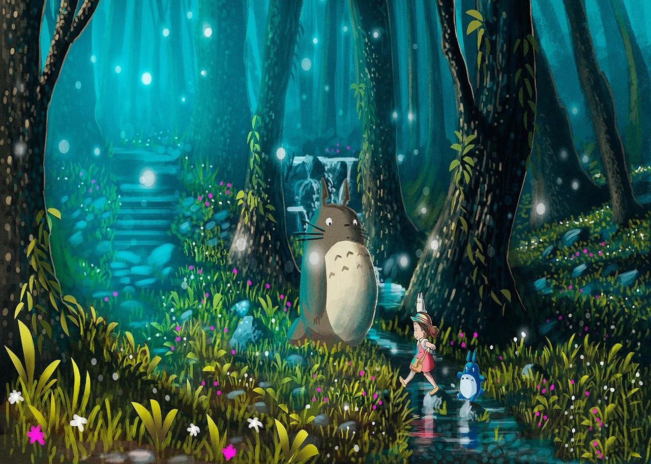Картина GeekLand My Neighbor Totoro Magic Wood 40х60 см (NT 09.041)