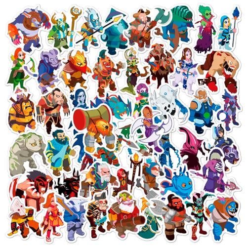 Набор наклеек Dota 50 шт. (3137)