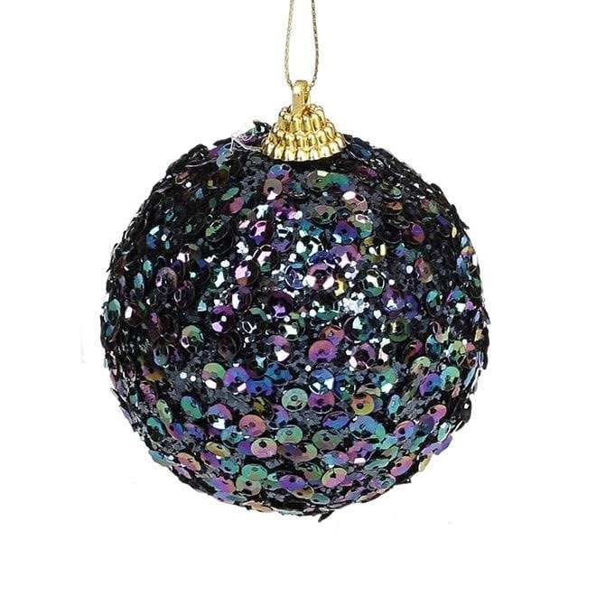 Куля новорічна з пінопласту 182-157 8 см (12002) - фото 1