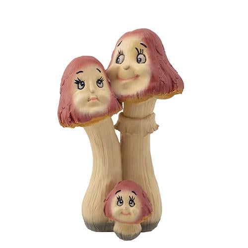 Садовая фигура Decoline Грибная семья (F0310 P)