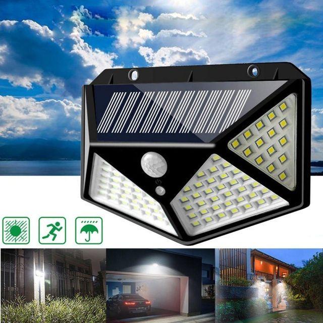 Ліхтар прожектор Solar Wall Lamp SH-100 на сонячній батареї з датчиком руху (HF-00008782) - фото 3