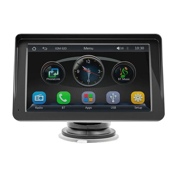 Монітор автомобільний сенсорний Rias CJ-PTC208 7" з Apple CarPlay та Android Auto (3_04531)