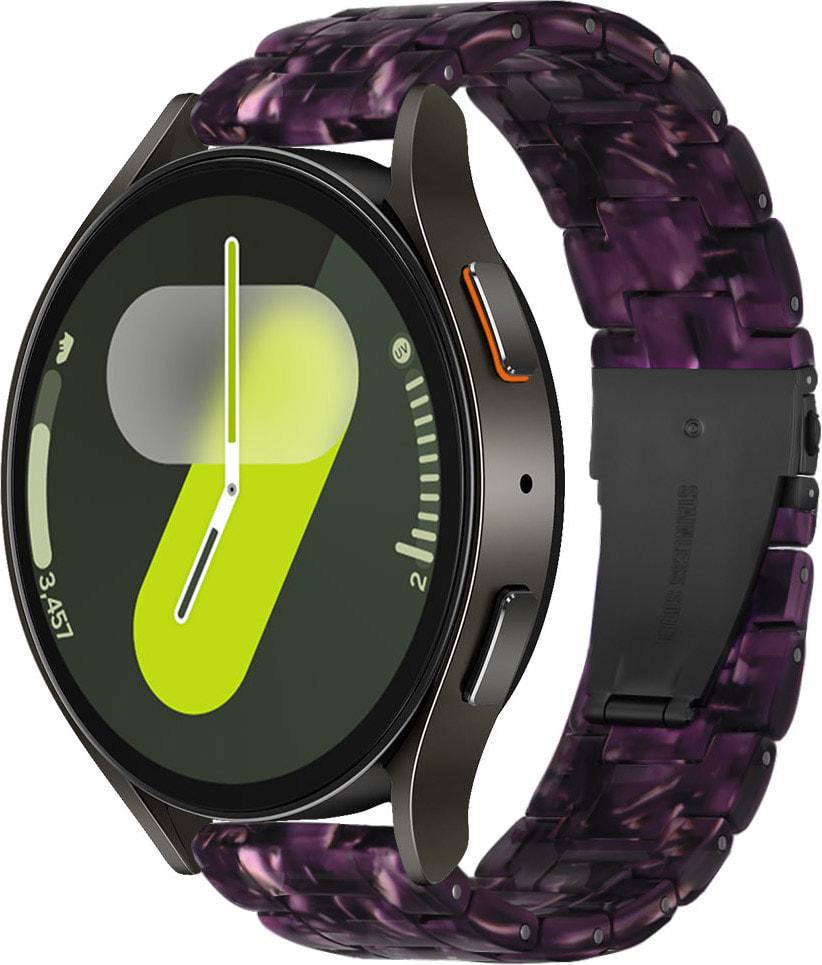 Ремешок из смолы Resin для смарт-часов Galaxy Watch 7 Violet (37516-2F)