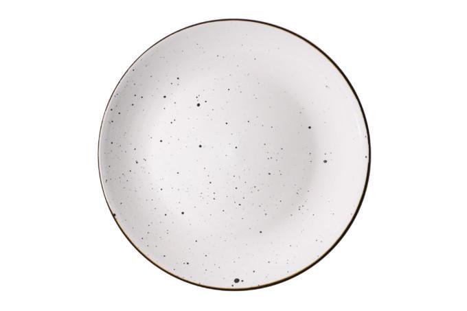 Тарелка десертная Ardesto Bagheria керамика d 19 см Bright White (AR2919WGC)