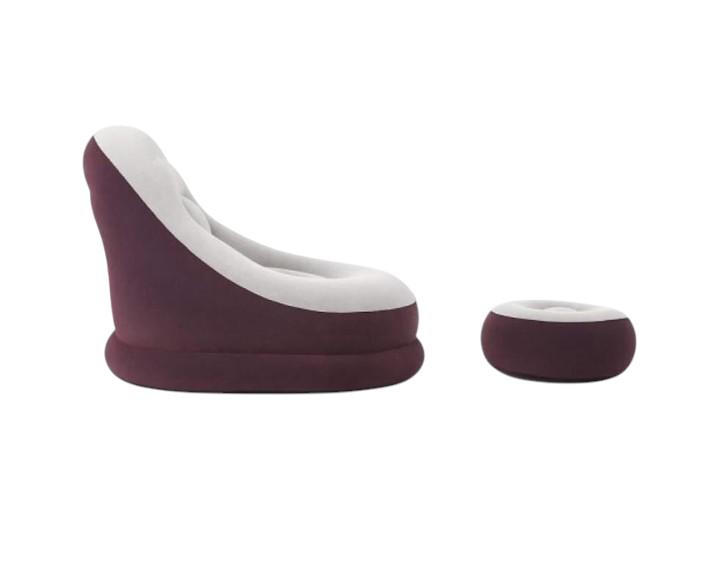 Надувне крісло з пуфом Bestway 75053 122х94х81 см (26919112) - фото 3 Надувне крісло з пуфом Bestway 75053 122х94х81 см (26919112) - фото 3