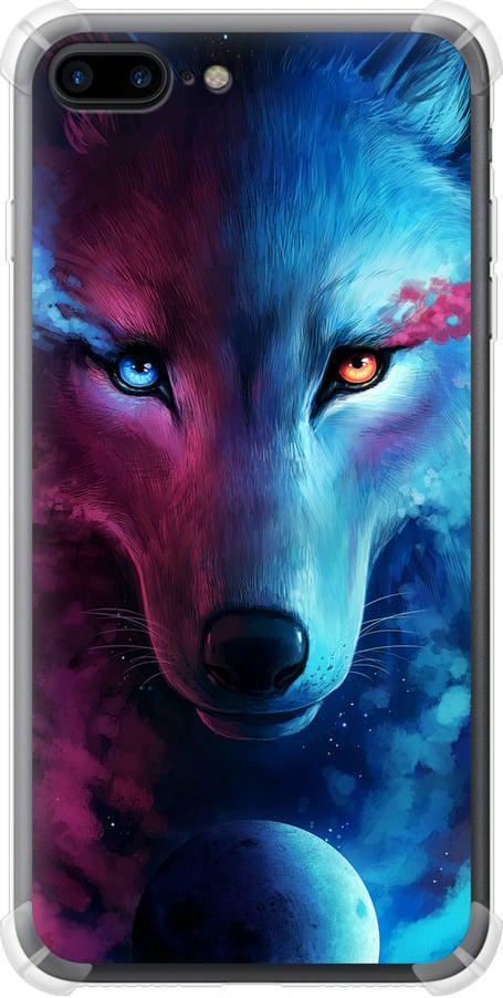 Чехол на iPhone 8 Plus Арт-волк (3999sp-1032-42517)