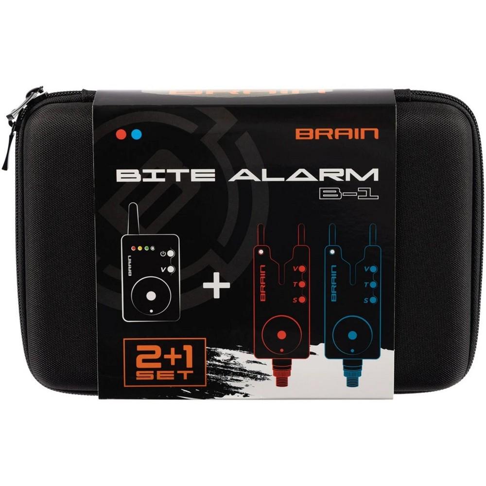 Набор сигнализаторов клева Brain Wireless Bite Alarm B-1 2+1 (1858.42.24) - фото 3 Набор сигнализаторов клева Brain Wireless Bite Alarm B-1 2+1 (1858.42.24) - фото 3