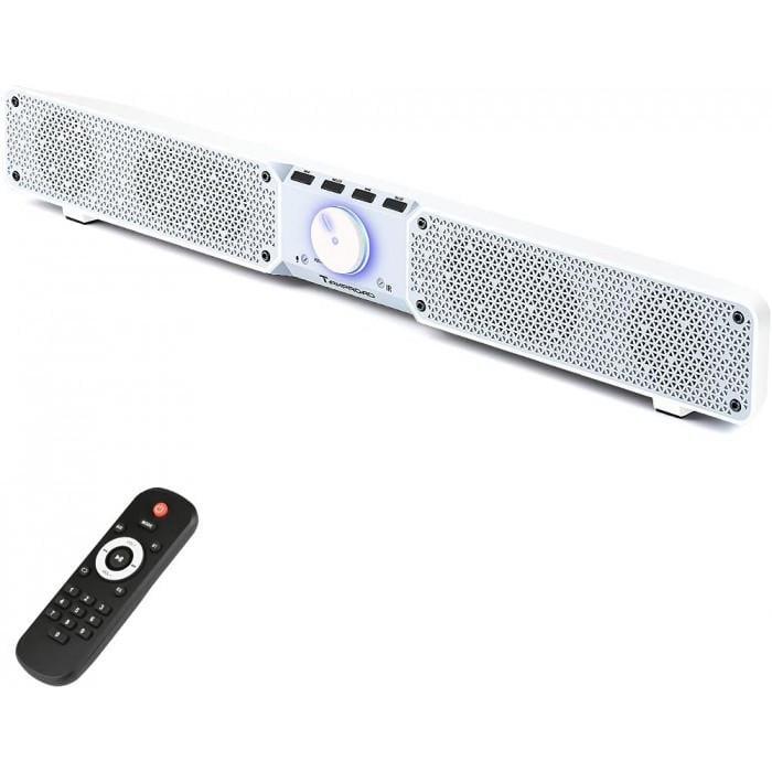 Колонка Tamproad soundbar Bluetooth speaker RS-Q10 20 Вт 40х6х6 см Белый (32407770)
