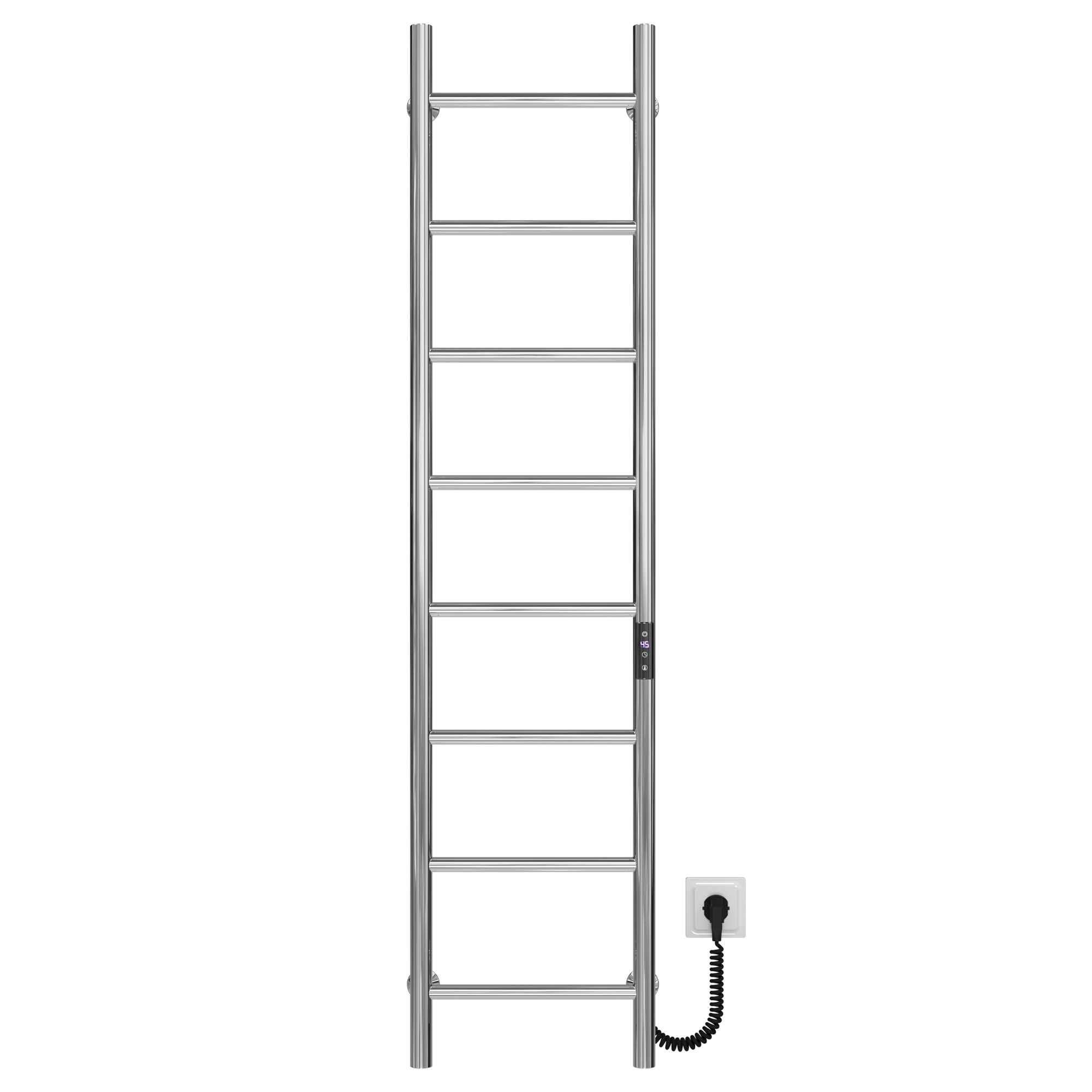 Рушникосушарка електрична Deffi Оріон П8 JD03 праве підключення нержавіюча сталь 300х1400 мм Хром (C.OR.140.30.8.E.C.R.1)