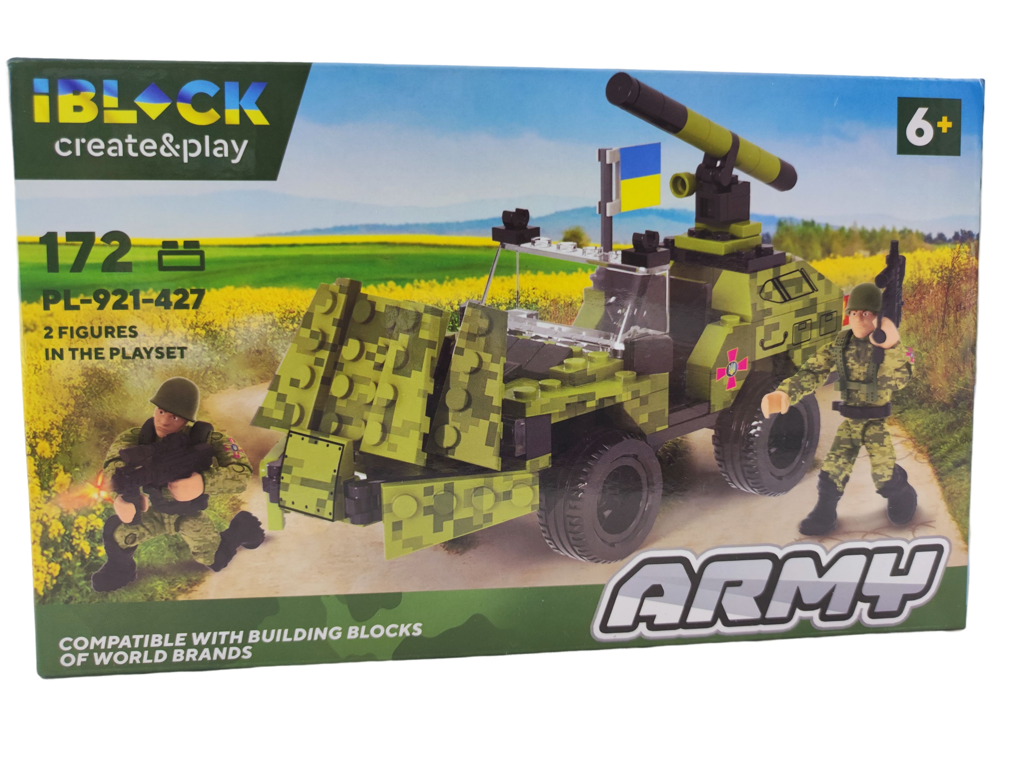 Конструктор Iblock Военная техника PL-921-427 172 детали (137681-4)