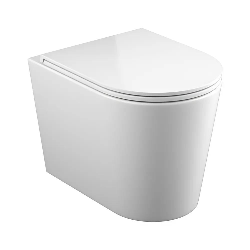 Унитаз подвесной Koller Pool Grace Rimless Tornado 3,0 с сиденьем Soft Close (GR-0515-RQ3)