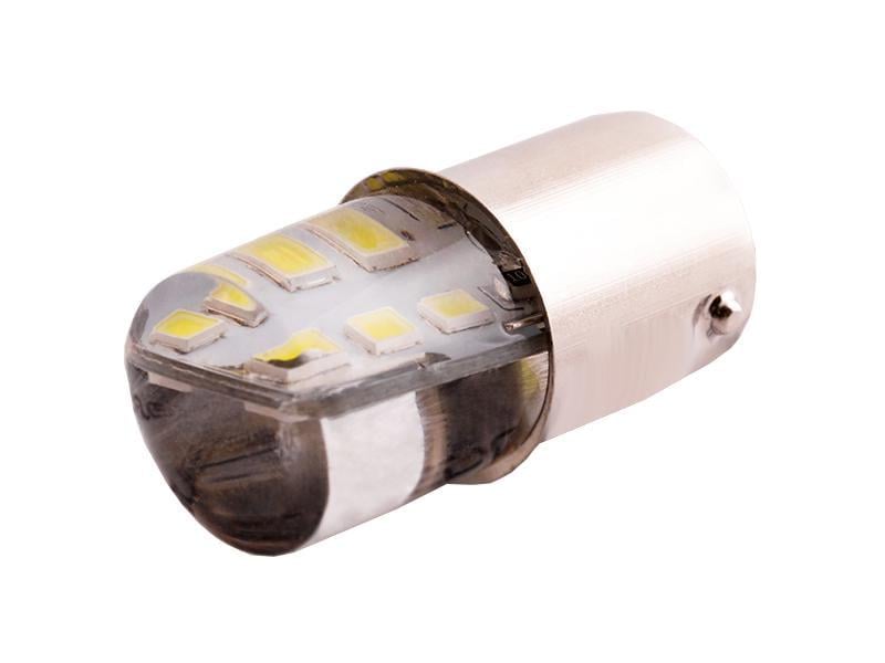 Автомобільна лампа світлодіодна LEDUA T25-2835-12 SMD силікон 1156 12V Білий (2535)