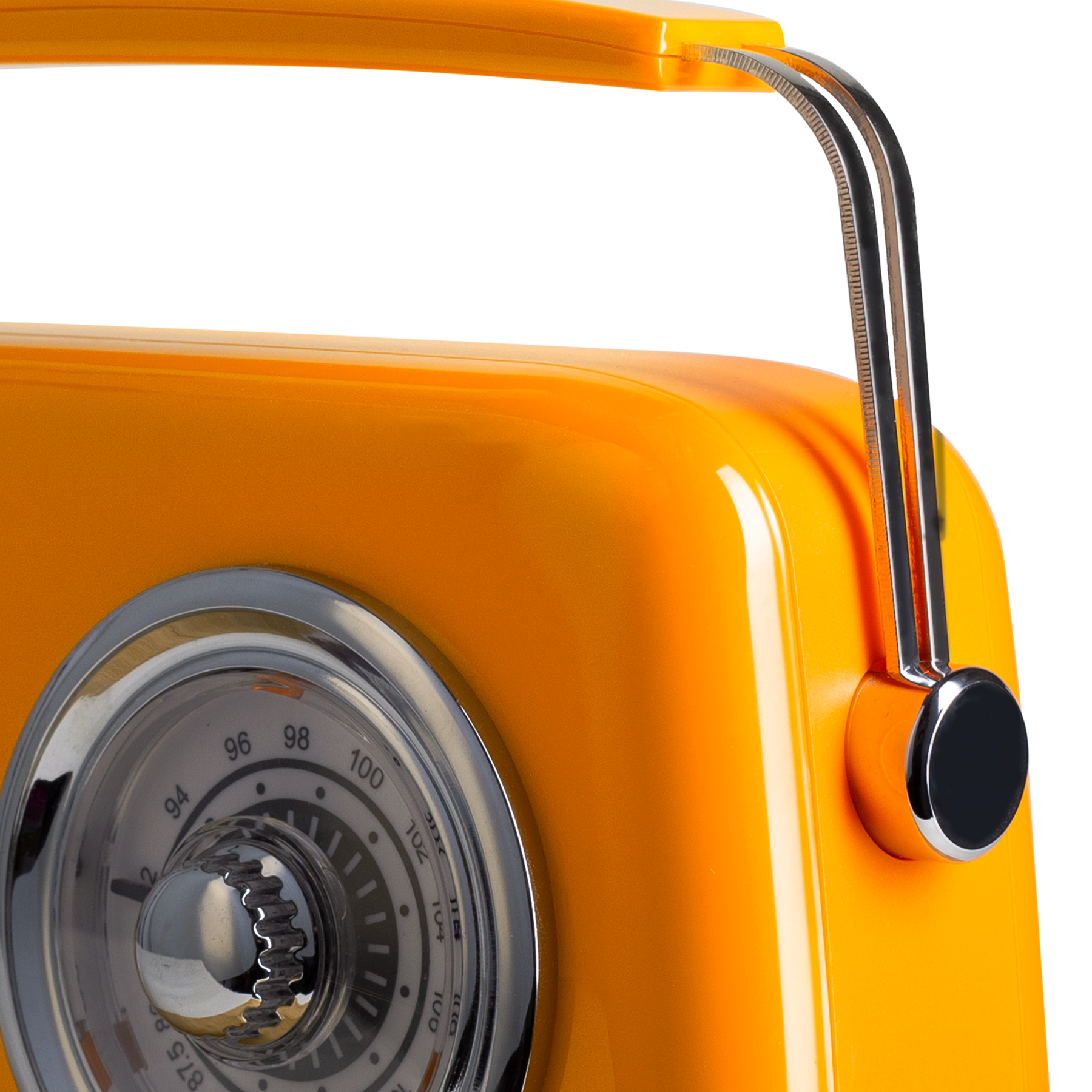 Радіо у ретро стилі Bluetooth Vintage Cuisine металева ручка Помаранчевий - фото 5