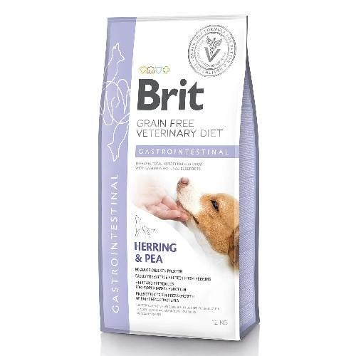 Корм для собак сухий Brit Veterinary Diet Dog Grain Free Gastrointestinal Дієта при гострих та хронічних гастроентеритах 12 кг (9345)