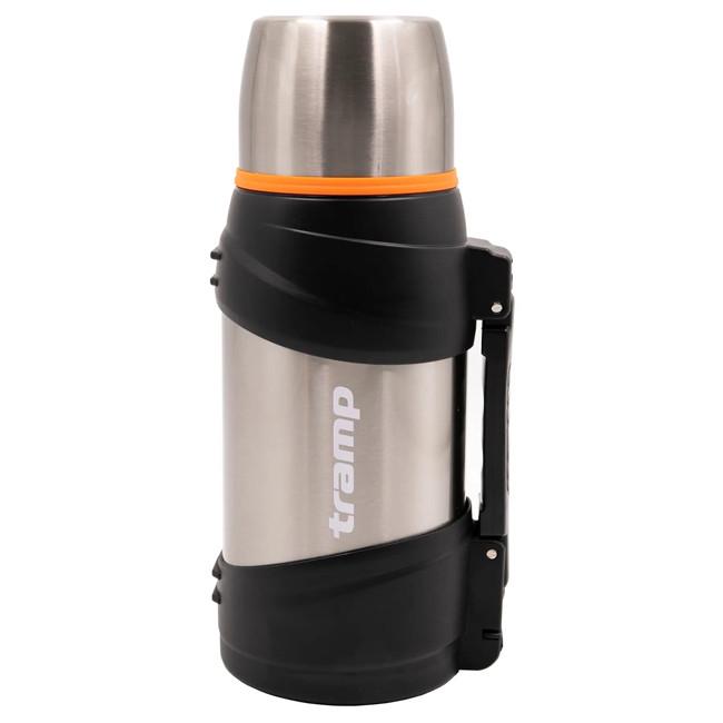 Термос Tramp Travel Line с ситечком 1,3 л Metallic (iz13675)