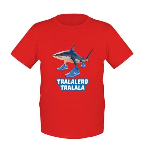 Футболка детская TRALALERO TRALALA 104 см Красный (19408294-3-211502-2XS)