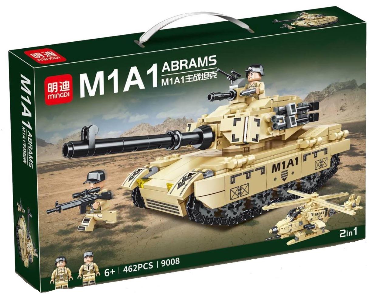 Конструктор Танк Abrams 2в1 462 деталей Camouflage (579352234)