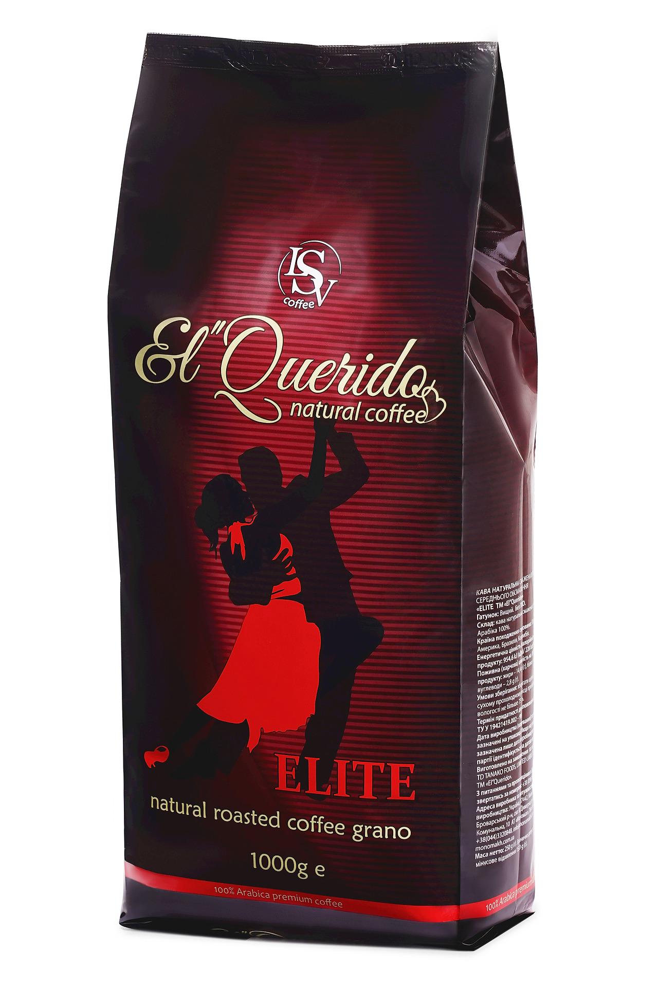 Кофе в зернах El Querido Elite 1000 г (VA-1430294481)