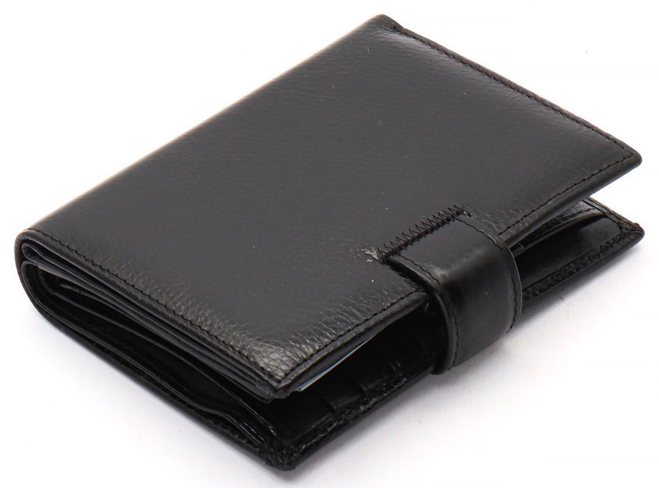 Портмоне мужское Marco Coverna из натуральной кожи с отделением под автодокумент Черный (MC-2090H-1) - фото 4 Портмоне мужское Marco Coverna из натуральной кожи с отделением под автодокумент Черный (MC-2090H-1) - фото 4