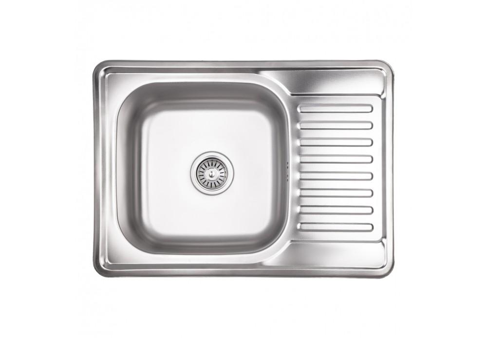 Кухонна мийка Lidz 6950 0,8 мм Decor (LIDZ6950DEC08)