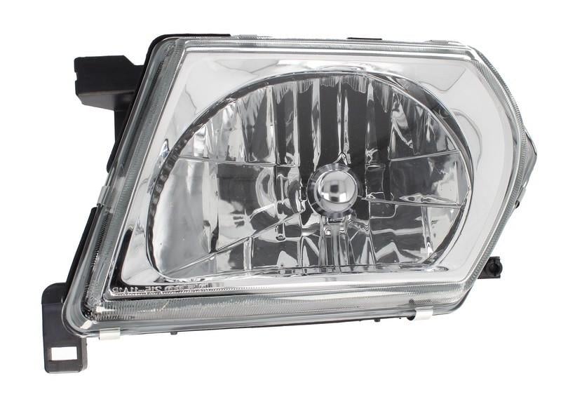 Фара передняя левая Nissan Patrol Y61 2000-2004 H4 215-11A1L-LD-E серая оптика (12315936)