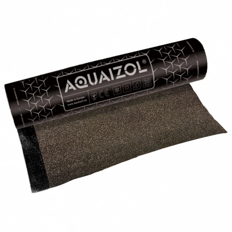 Ендівний килим Aquaizol 10 м2 1x10 м Графітовий (346486620)