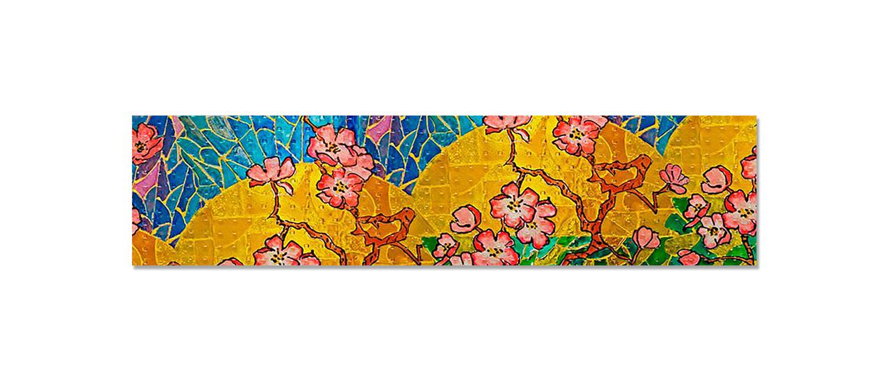 Наклейка виниловая на кухню Zatarga Яркий Витраж 600х2500 мм (1274515520)