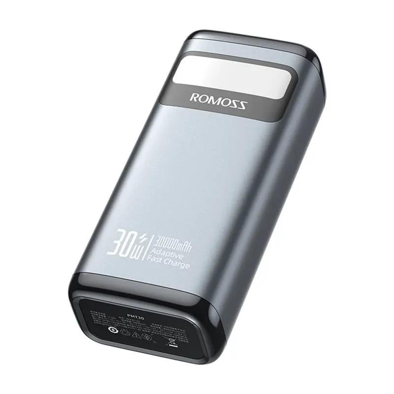 Повербанк Romoss 30000 mAh 30W Black (PMT30) - фото 4