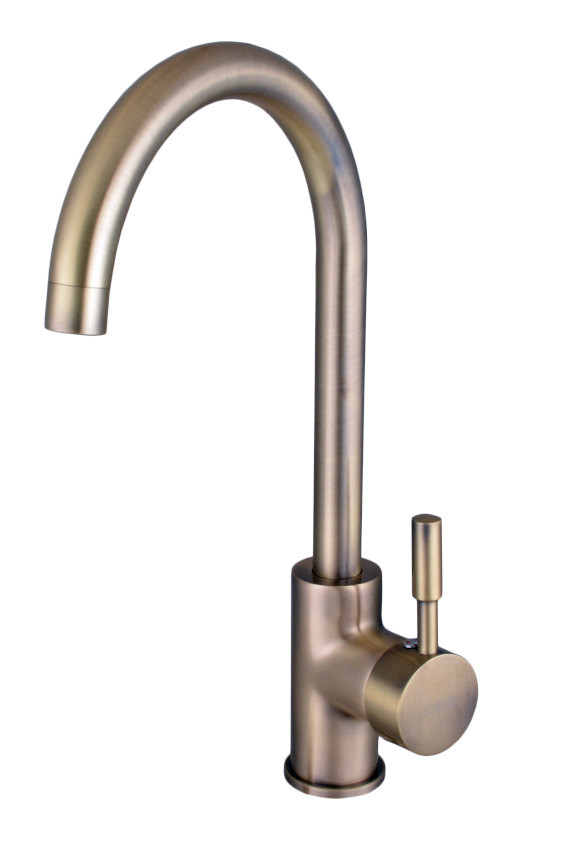 Смеситель для кухни Globus Lux LAZER GLLR-0203S-9-BRONZE (19229)