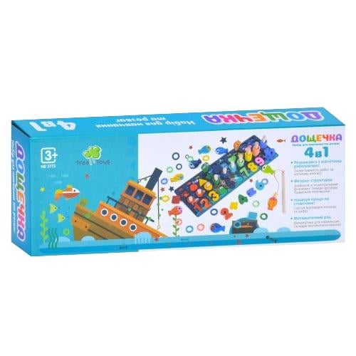 Центр развивающий Limo Toy дощечка 4в1 (MD 2772)