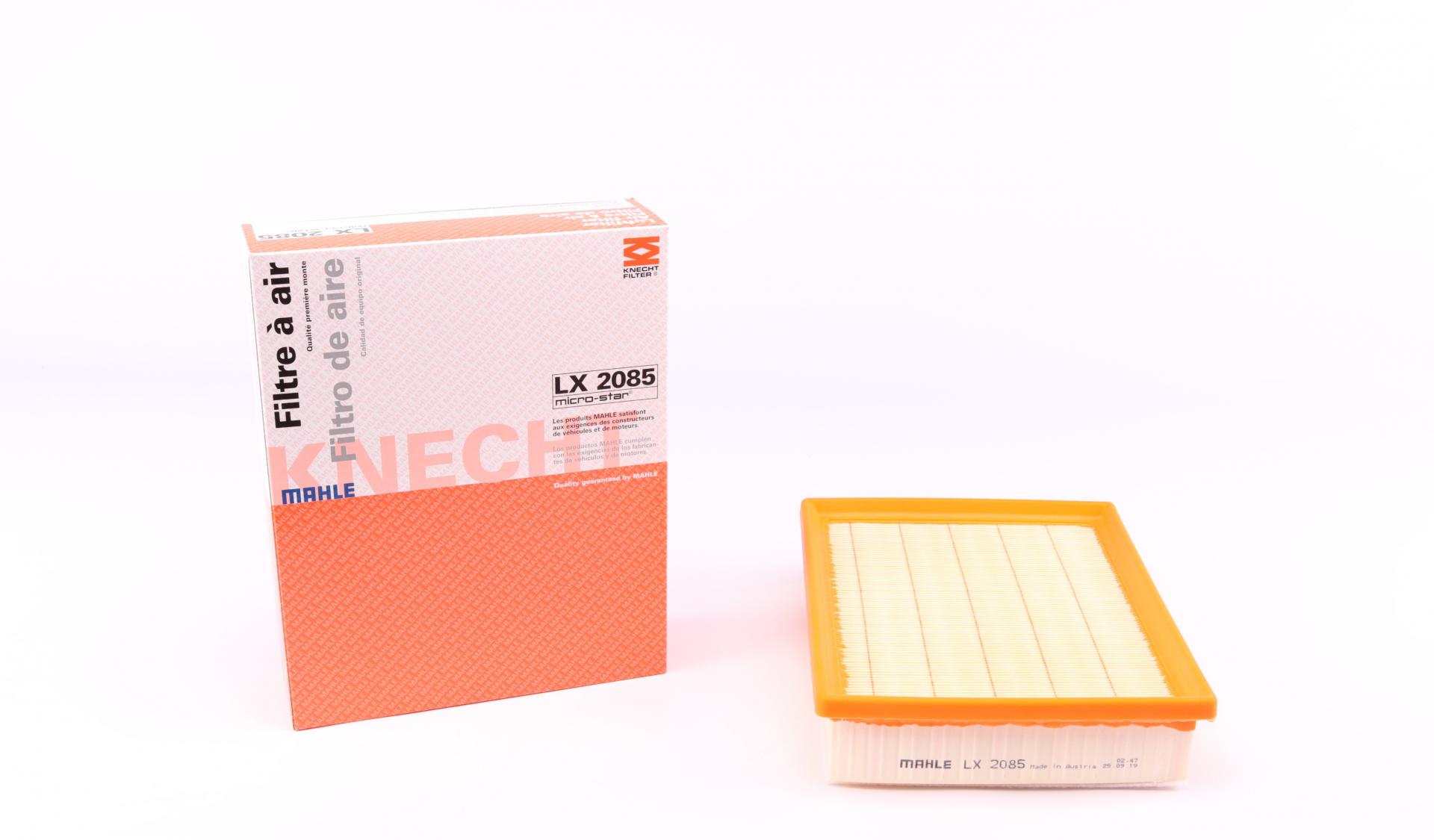 Фильтр воздушный KNECHT для Renault Laguna III 07- с поролоном (LX 2085)