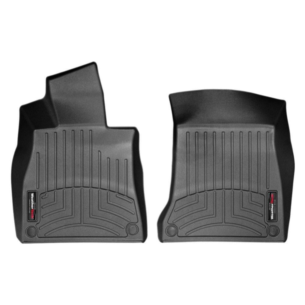 Коврики в салон WeatherTech для Mercedes-Benz S W222 2013- передние с бортиком Черный (445711)