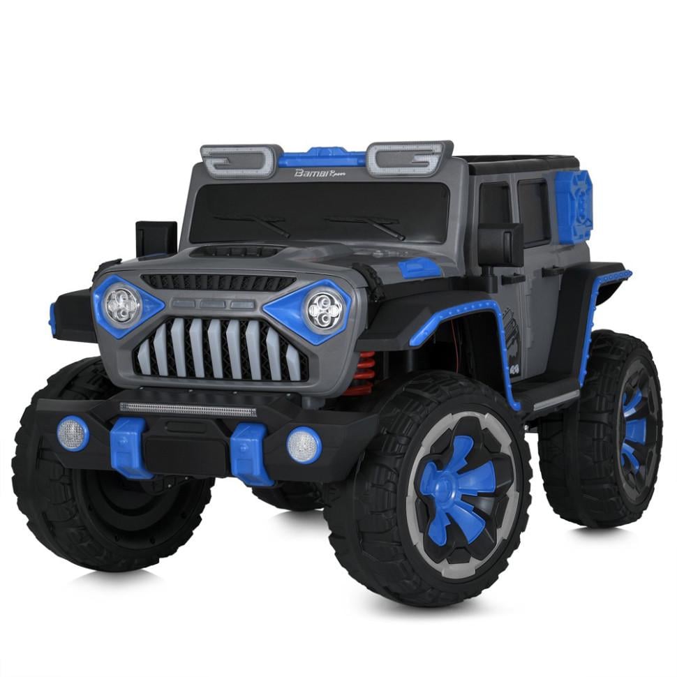Детский электромобиль Джип Bambi с пультом до 30 кг Черный (DE-169-E-199) Детский электромобиль Джип Bambi с пультом до 30 кг Черный (DE-169-E-199)