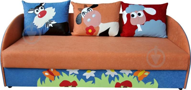 Детский диванчик Ribeka Мульти 1 Оранжевый (16M06) - фото 2