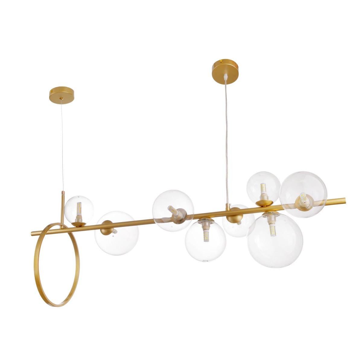 Люстра Brille BL-780S/8 G9 BK/G Золотой