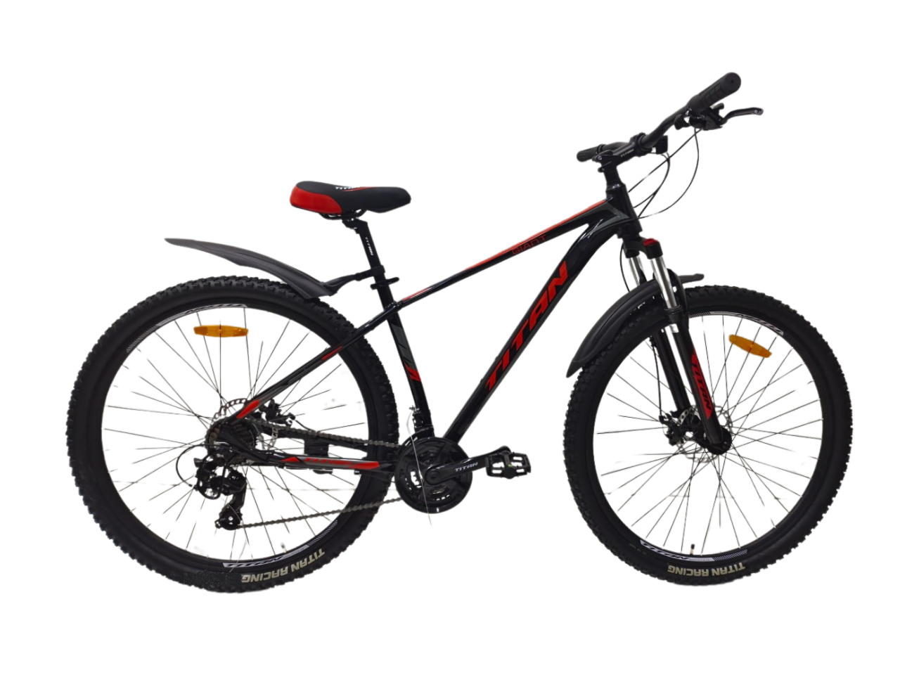 Велосипед Titan Giant 30,5" 18" Черный/Красный (2437703944)