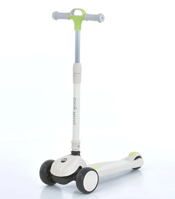 Самокат JR3-138-W складной металл/пластик от 66 см до 80,5 см 4 положения Белый (26132749)