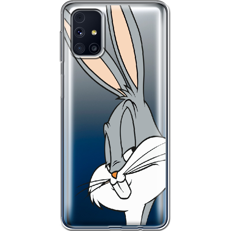 Чехол Boxface Samsung M317 Galaxy M31s Lucky Rabbit Прозрачный силикон (40942-bk81-40942)