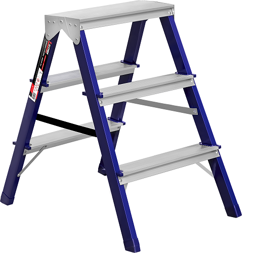 Стремянка двухсторонняя Stark SMDHR 403 стальная (525230301) - фото 1 Стремянка двухсторонняя Stark SMDHR 403 стальная (525230301) - фото 1