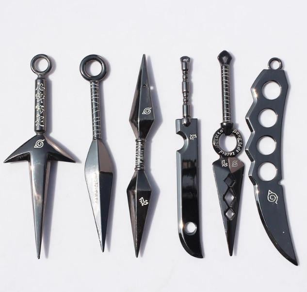 Комплект іграшкових кунаї шинобі Наруто Удзумакі металевих (VA-973614442) Комплект іграшкових кунаї шинобі Наруто Удзумакі металевих (VA-973614442)