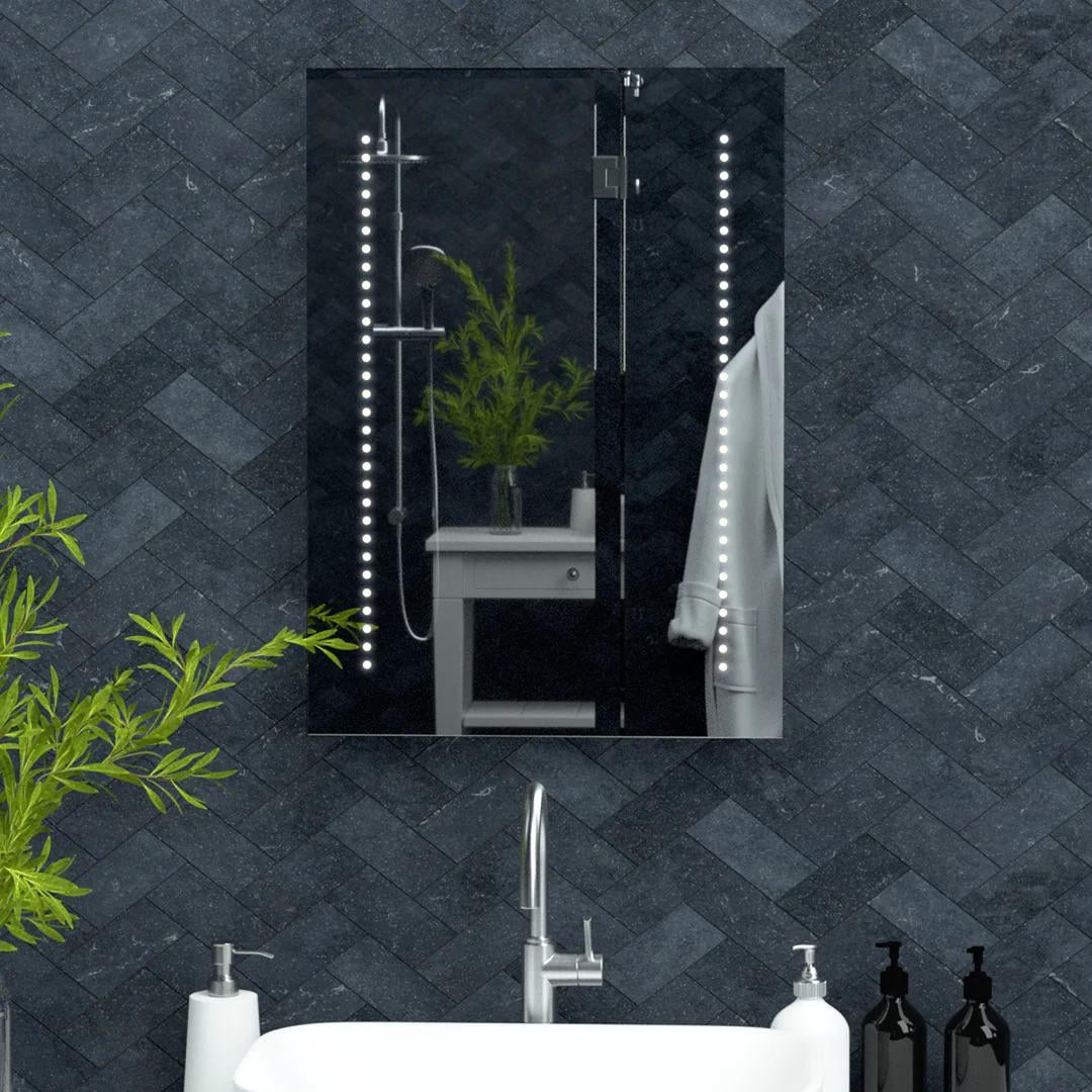 Зеркало Dim Dzerkal CADO с LED-подсветкой 50х70 см (7498)