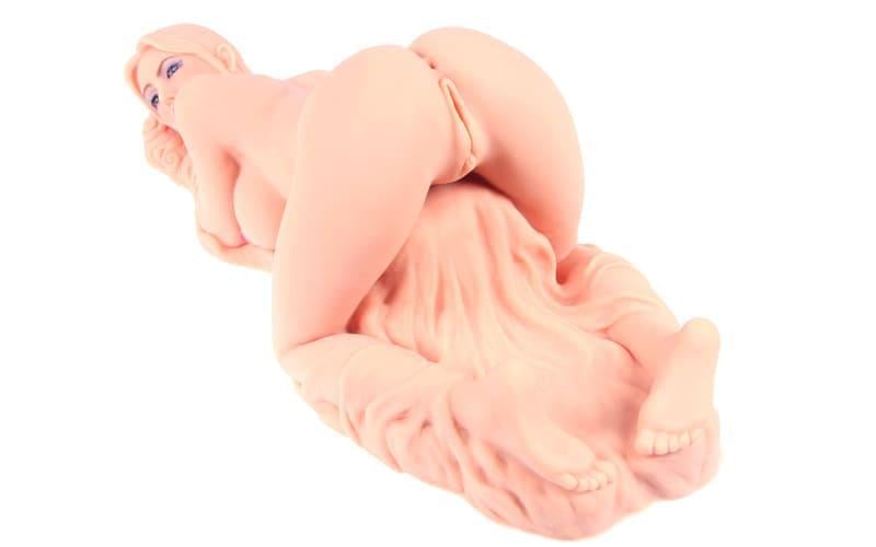 Мастурбатор кукла с вибрацией двухслойная Kokos Valentina (82286)