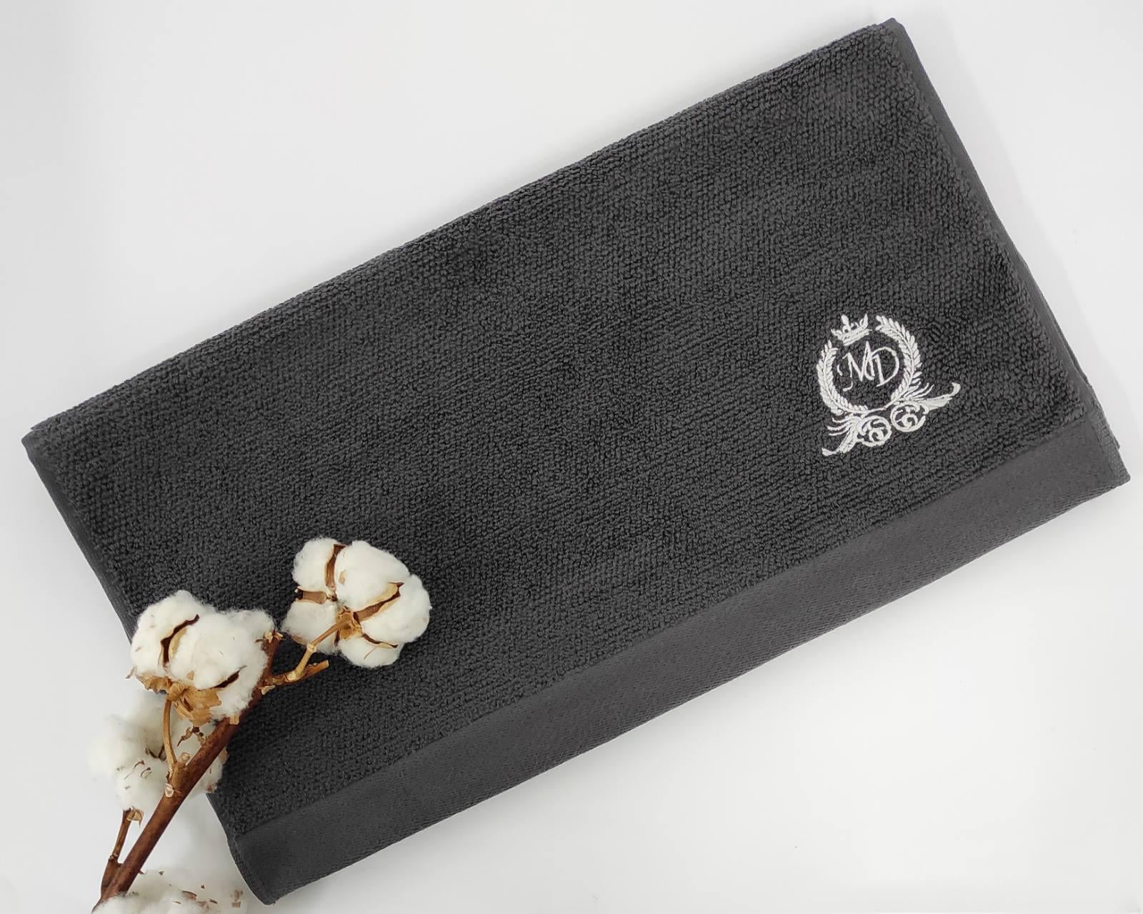 Полотенце Maison D'or Luxford 50x100 Antracite (CN6058) Полотенце Maison D'or Luxford 50x100 Antracite (CN6058)