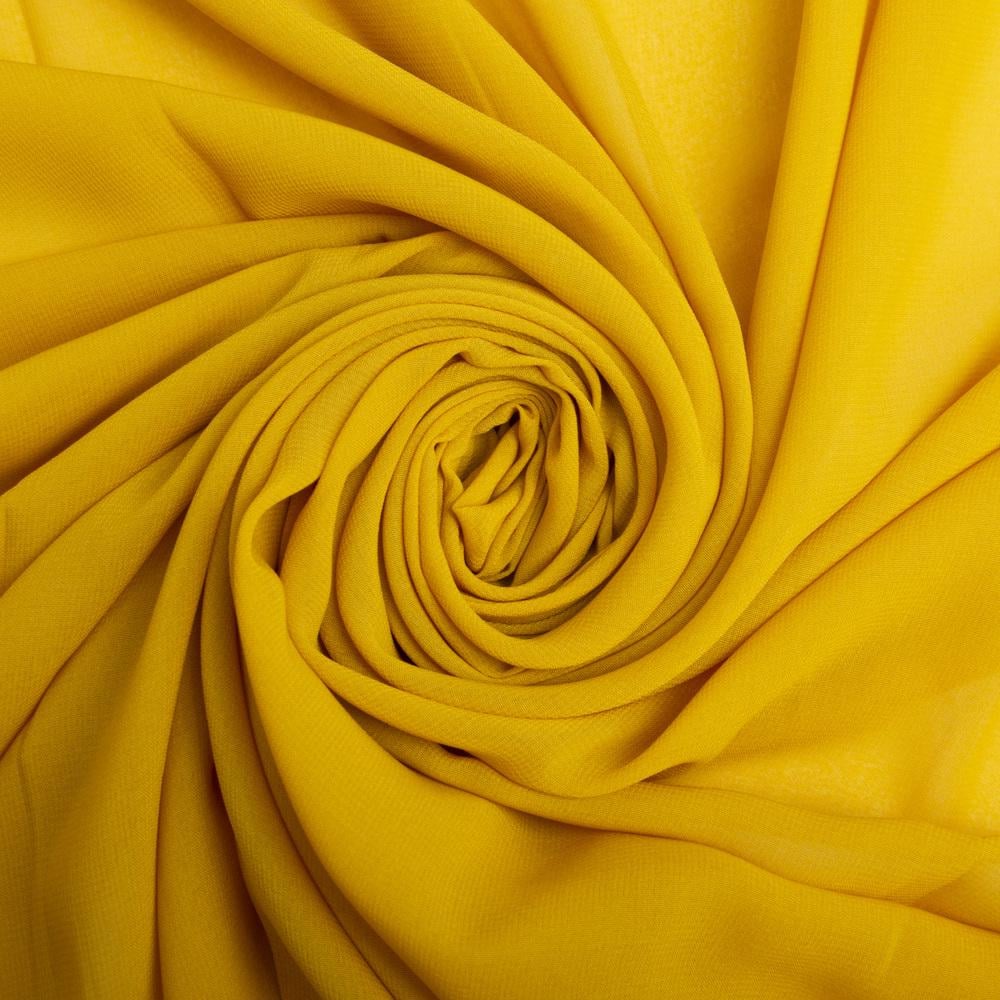 Шифон плательный Sheila Горчица (24584)